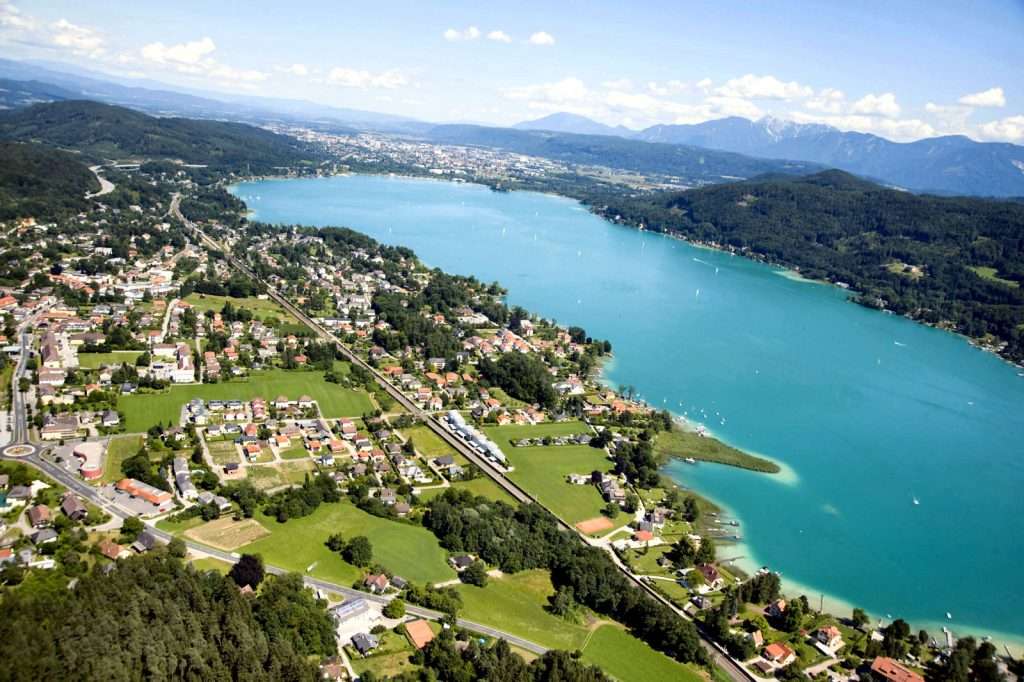 Lacul Worthersee - Klagenfurt, Austria