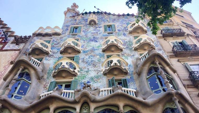 Casa Batllo din Barcelona