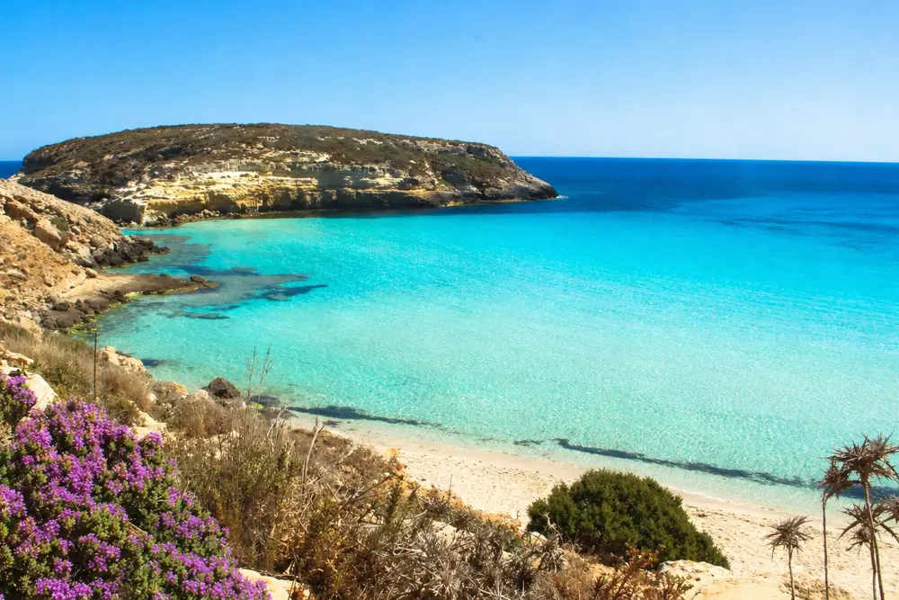 Spiaggia dei Conigli, Insula Lampedusa (Sicilia)